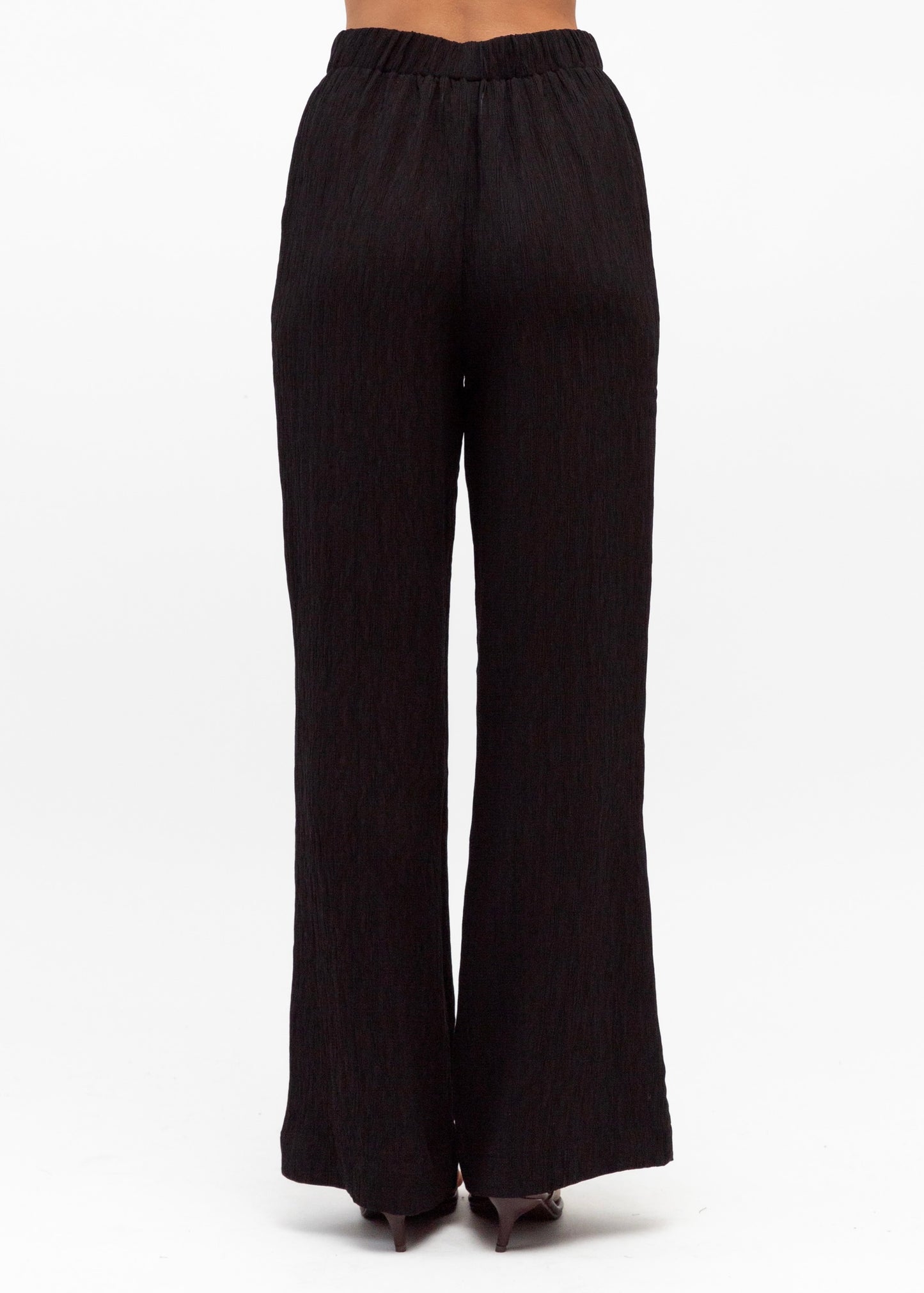 Textured Pant | Black