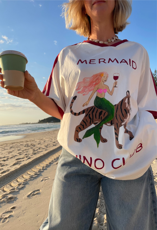 Mermaid Vino Tee