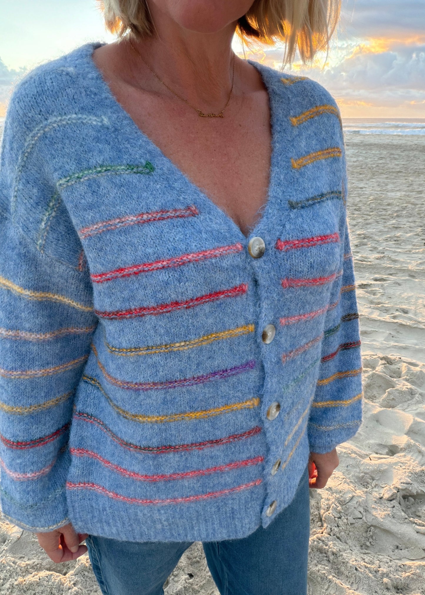 Sloan Cardi | Blue