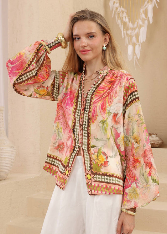 Winter Sun Top | pink