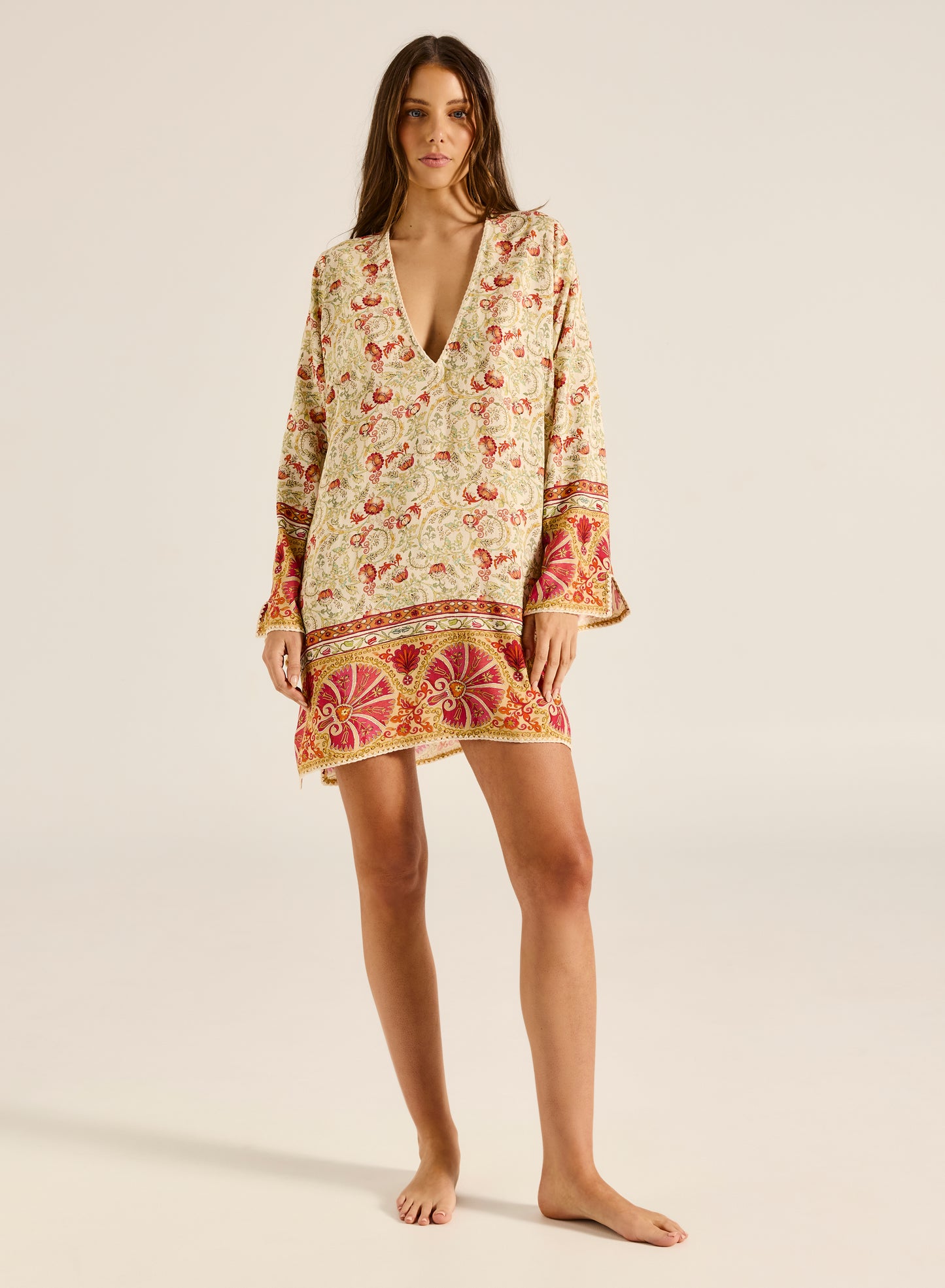 Rosselini Natasha Mini Dress| Rose Floral