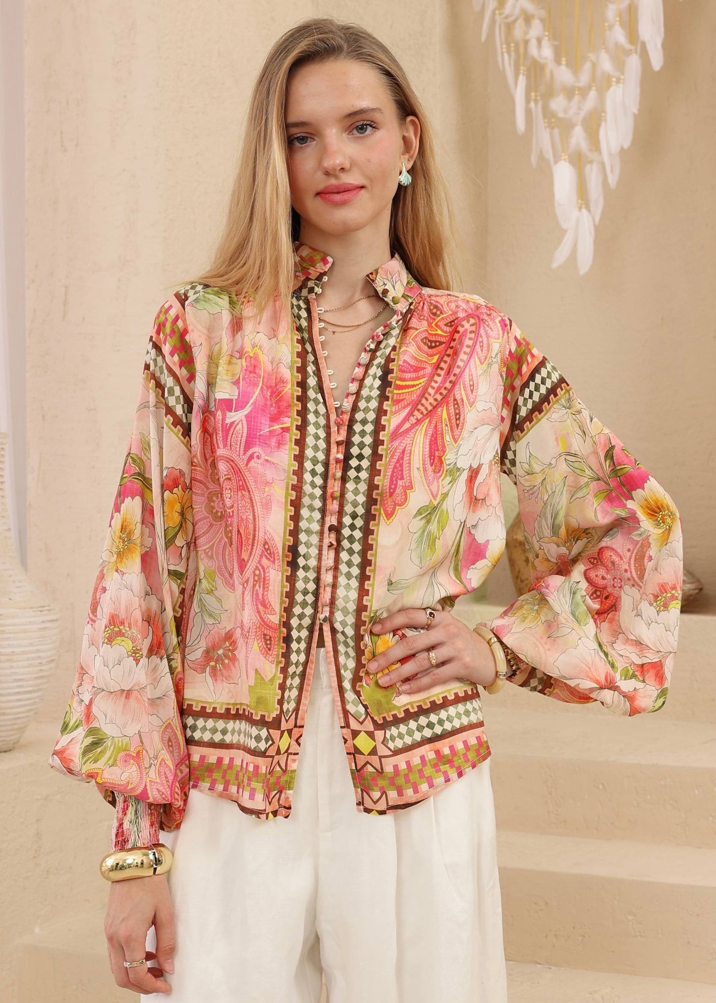 Winter Sun Top | pink