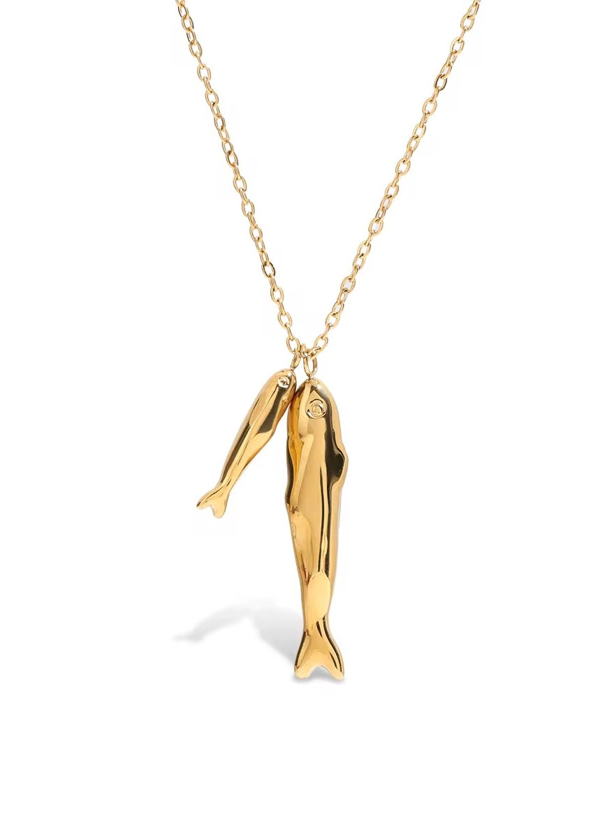 Sardinia Life Necklace | Gold Long