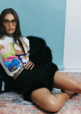 The Gallerie Oversized T-shirt | Ecru White