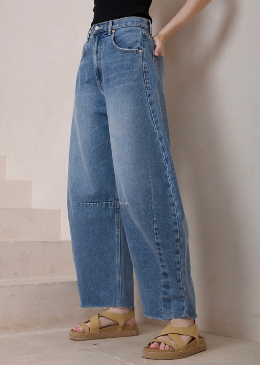 Barrel Jeans | Denim