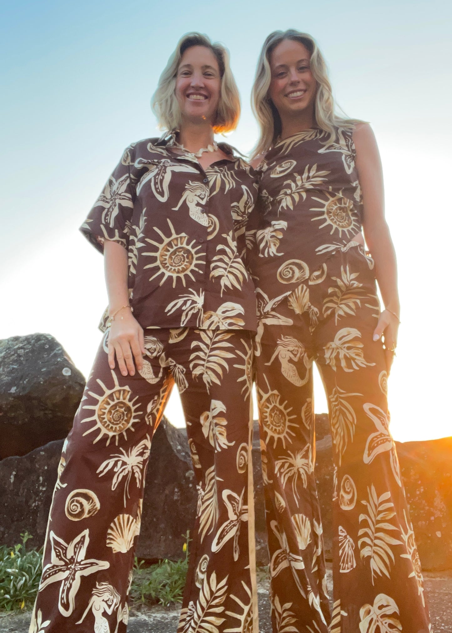 Brown Mermaid Pants