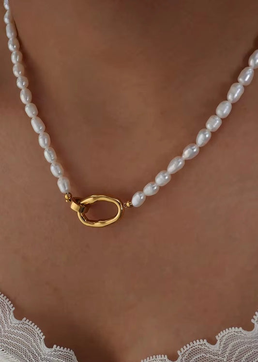 Pearl Charm Necklace Base
