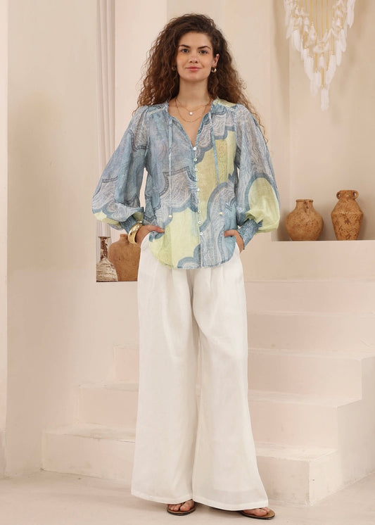 Gigi Top | Blue