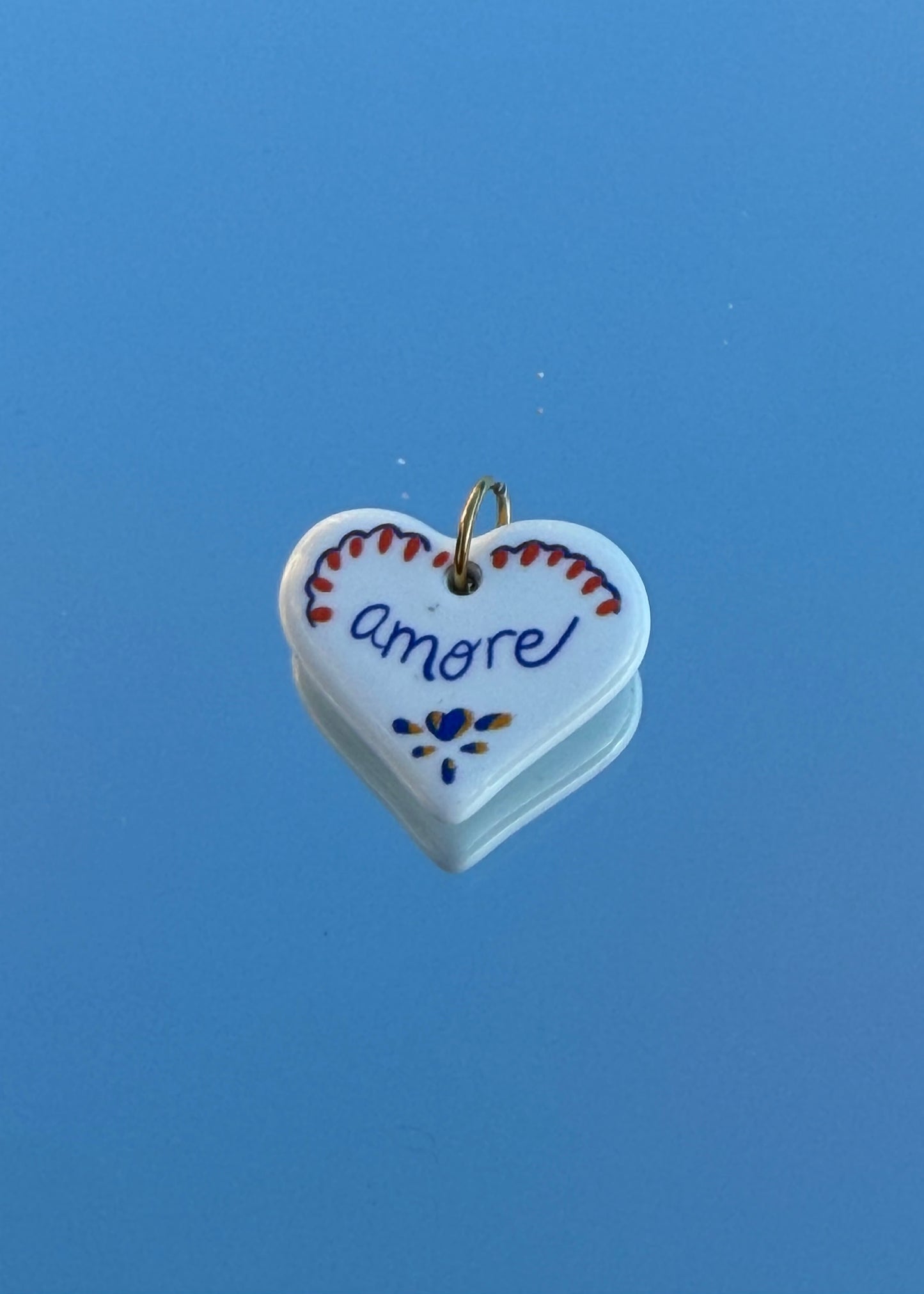 Amore Charm | Enamel
