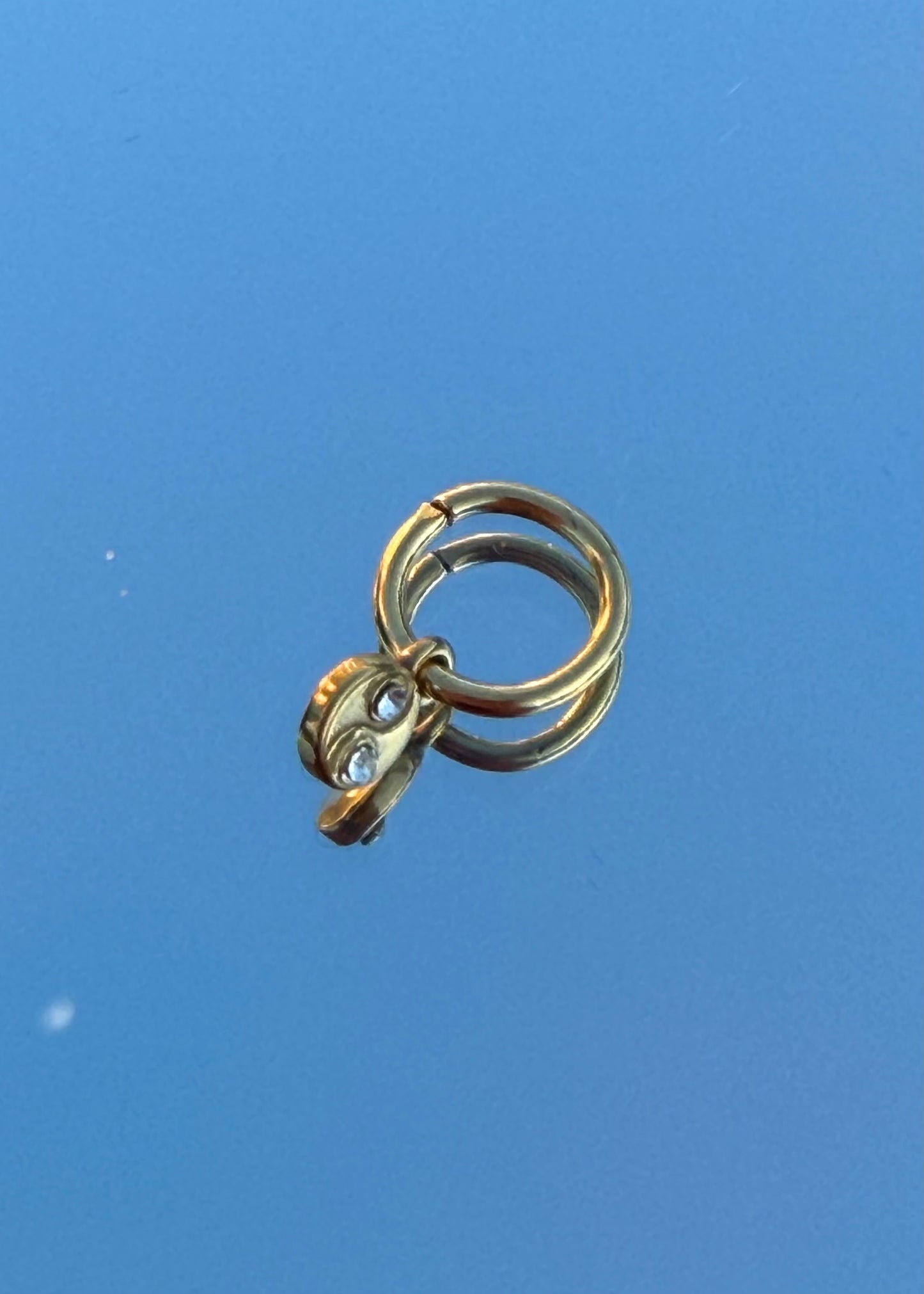 Yin Yang Charm | Gold