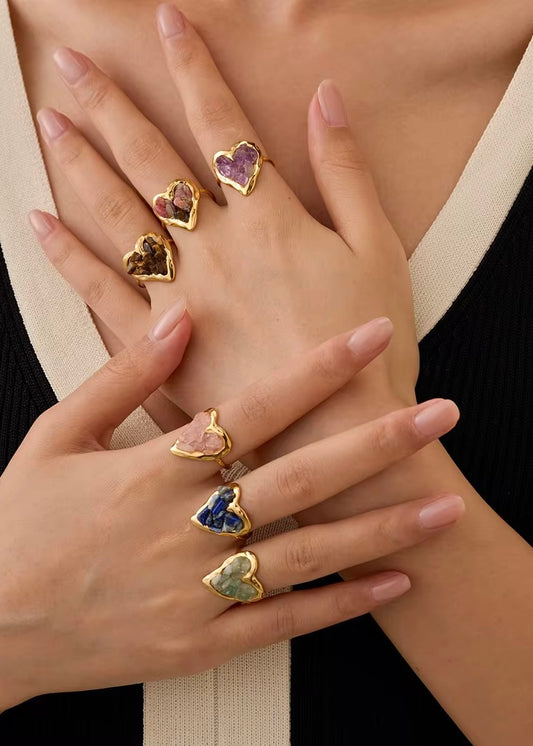 Lover Ring Amethyst