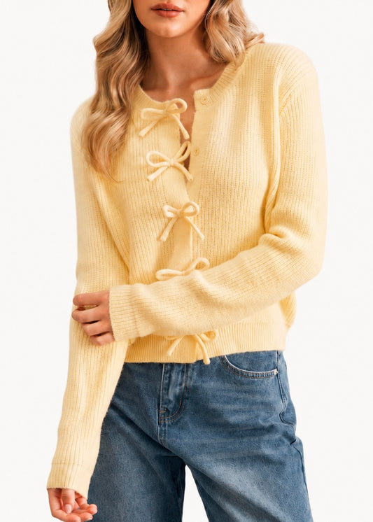 Cute Bows Cardigan | Butter