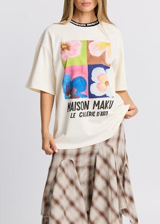 The Gallerie Oversized T-shirt | Ecru White