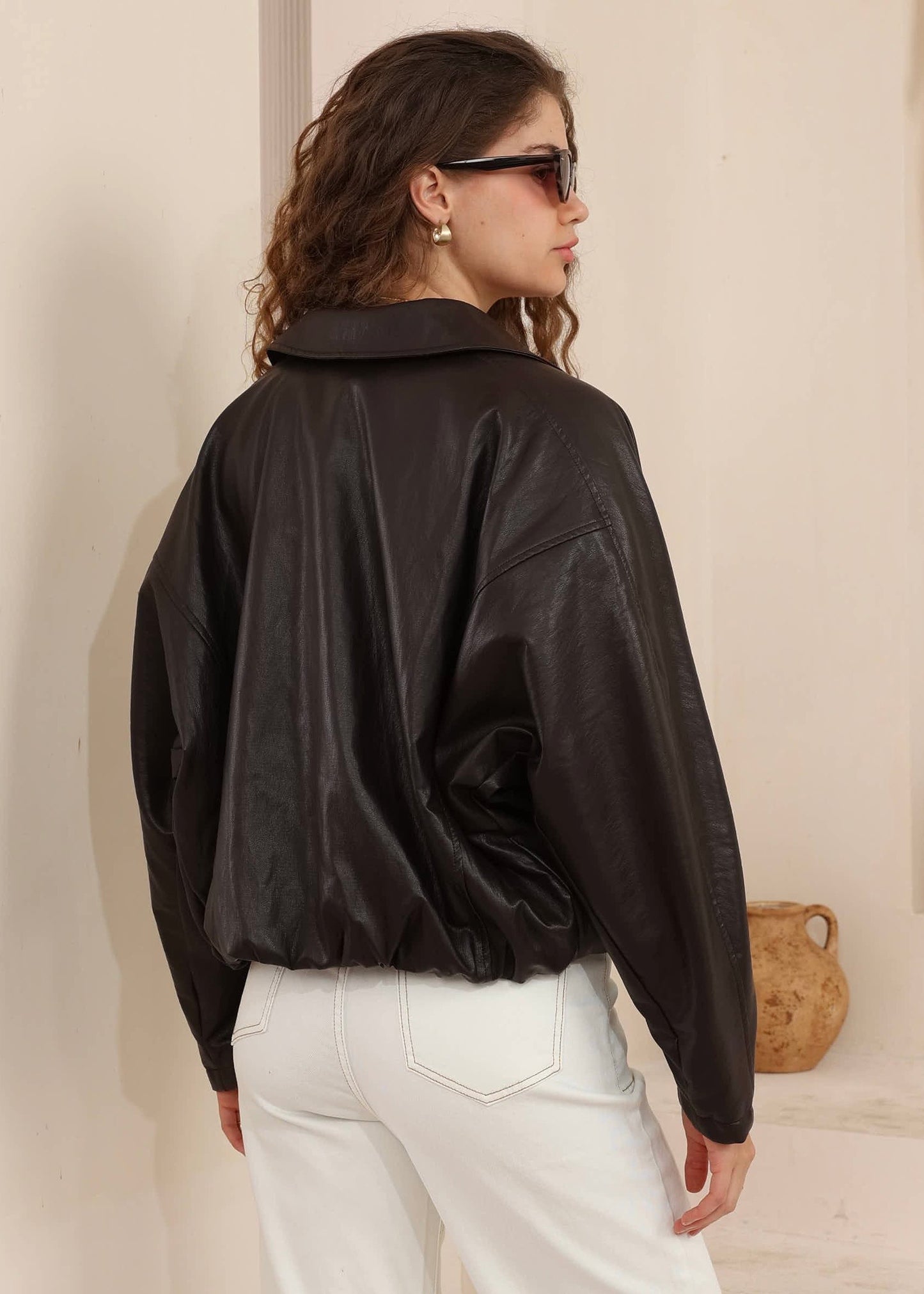 Bomber Jacket | Brown