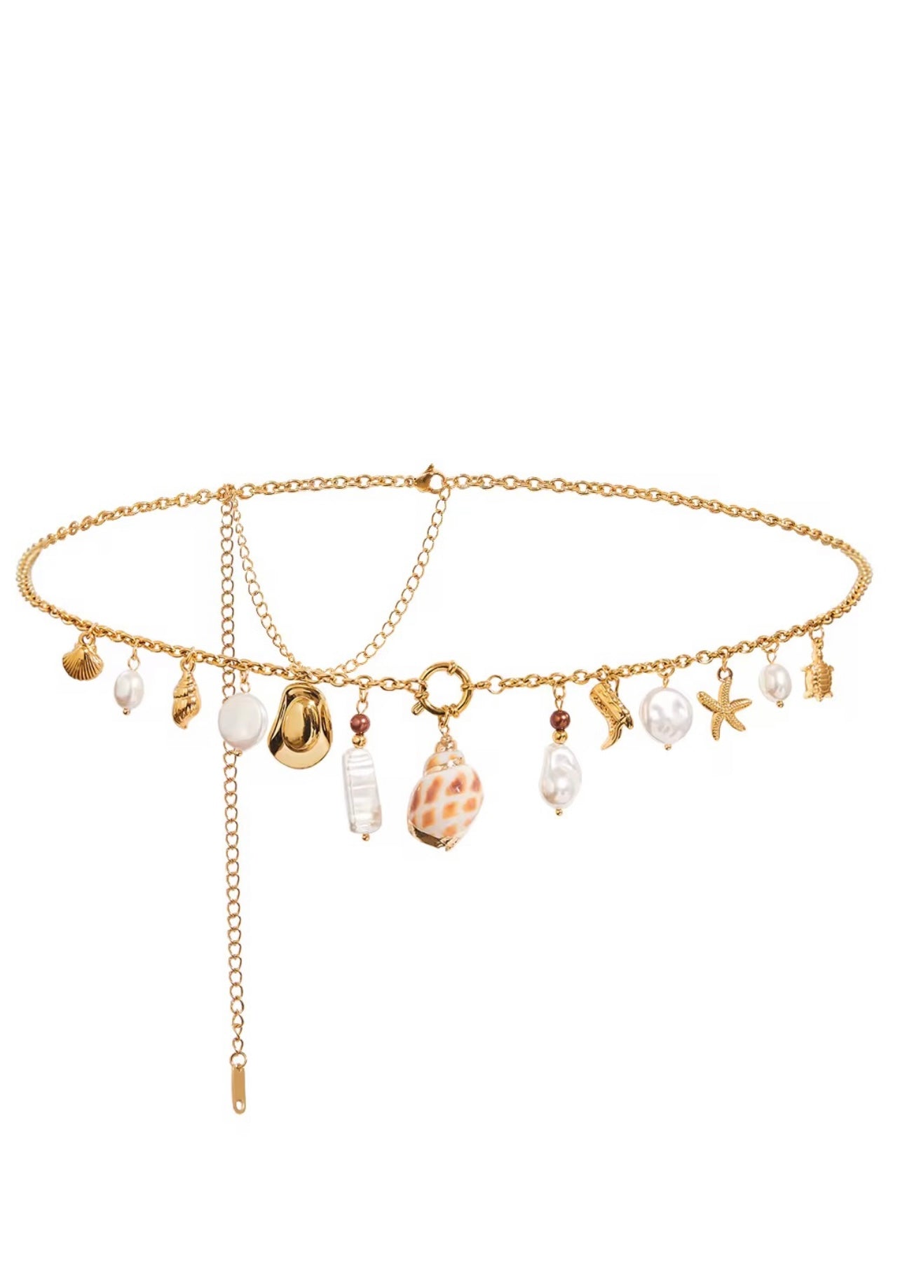 Ocean CowGal Body Chain