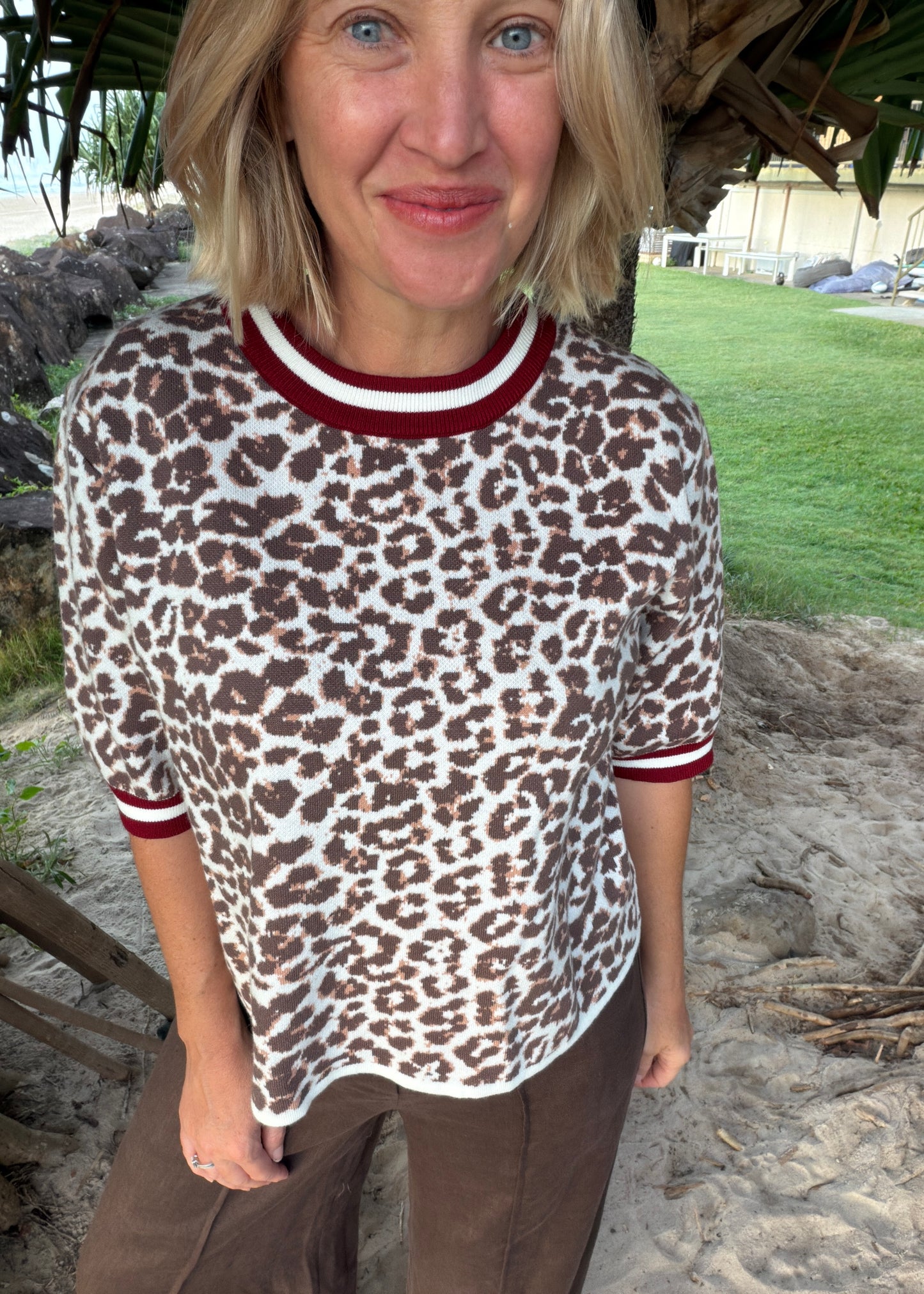 Savanna Chic Top | Leopard