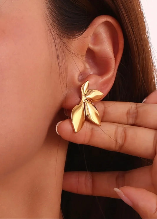 Amalfi Large Gold Earring