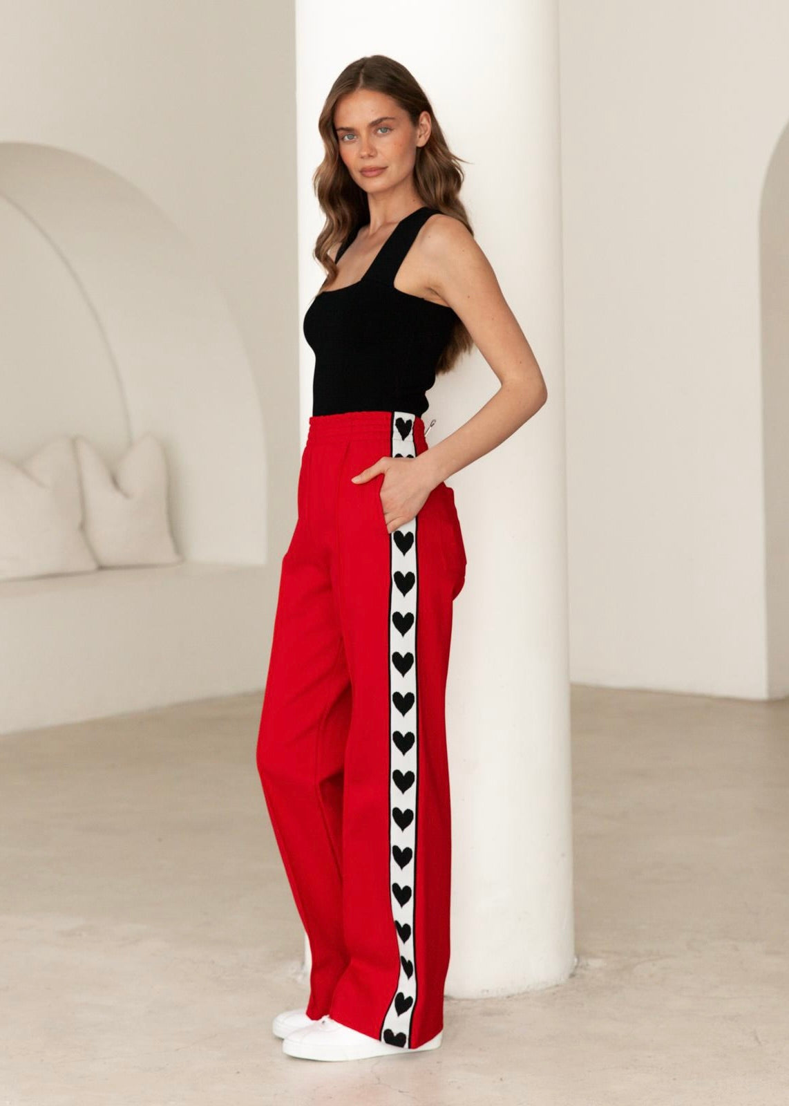 Sunna Plain Top | Black