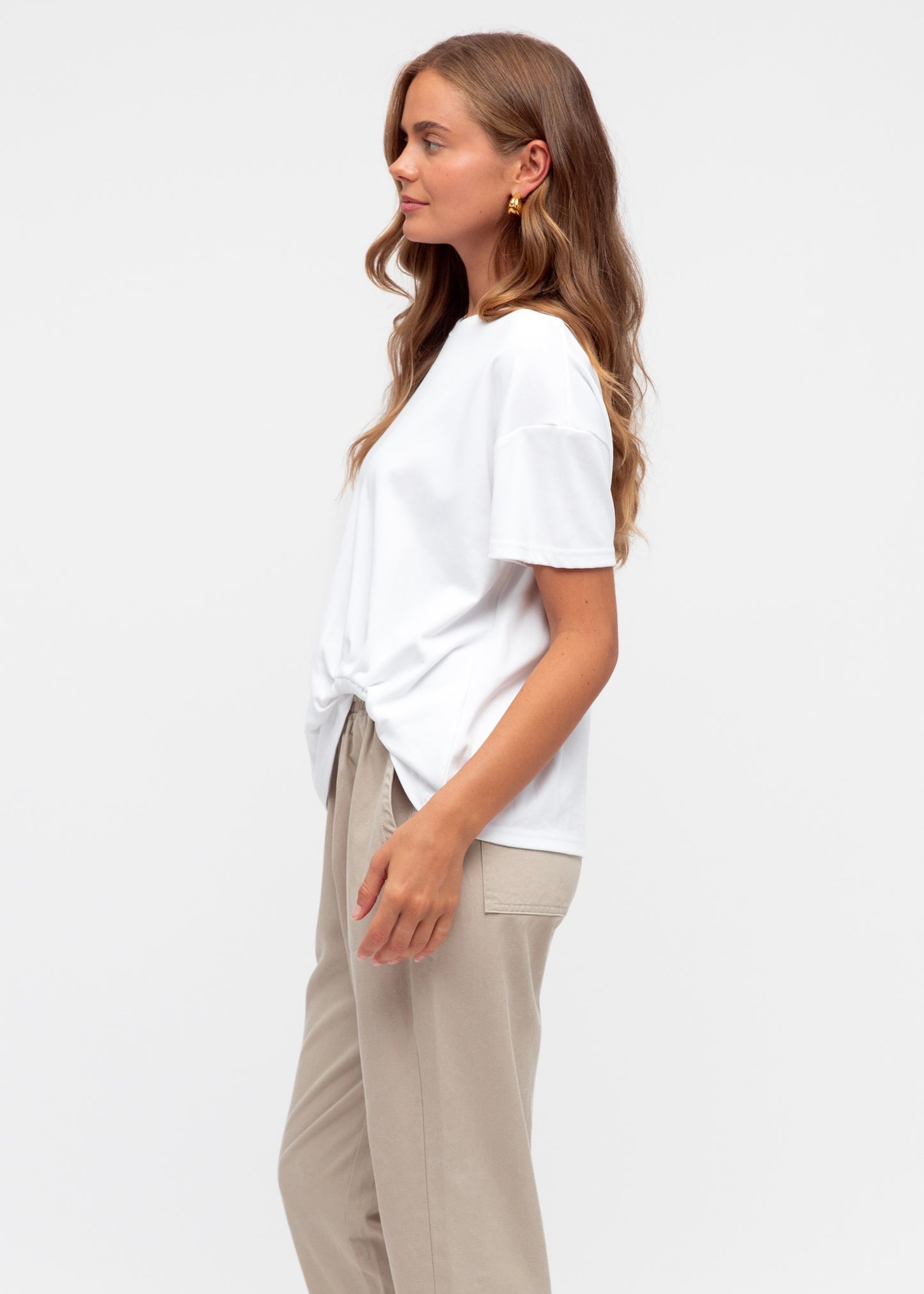 Easy Tuck Tee |  White