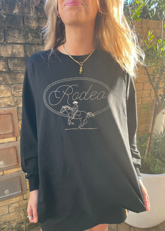 Rodeo LS Tee | Black