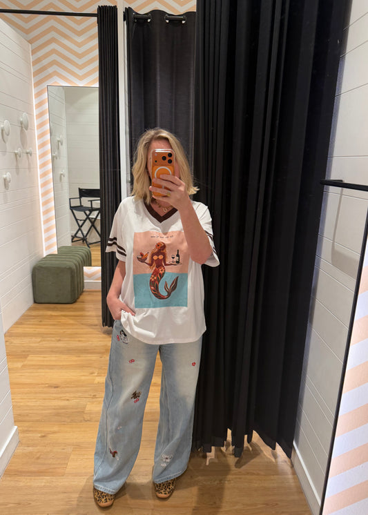 For The Love of Vino Tee | White