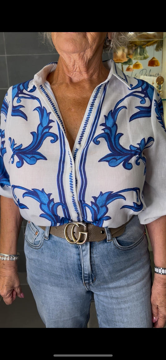 Zayna Top | Saphire