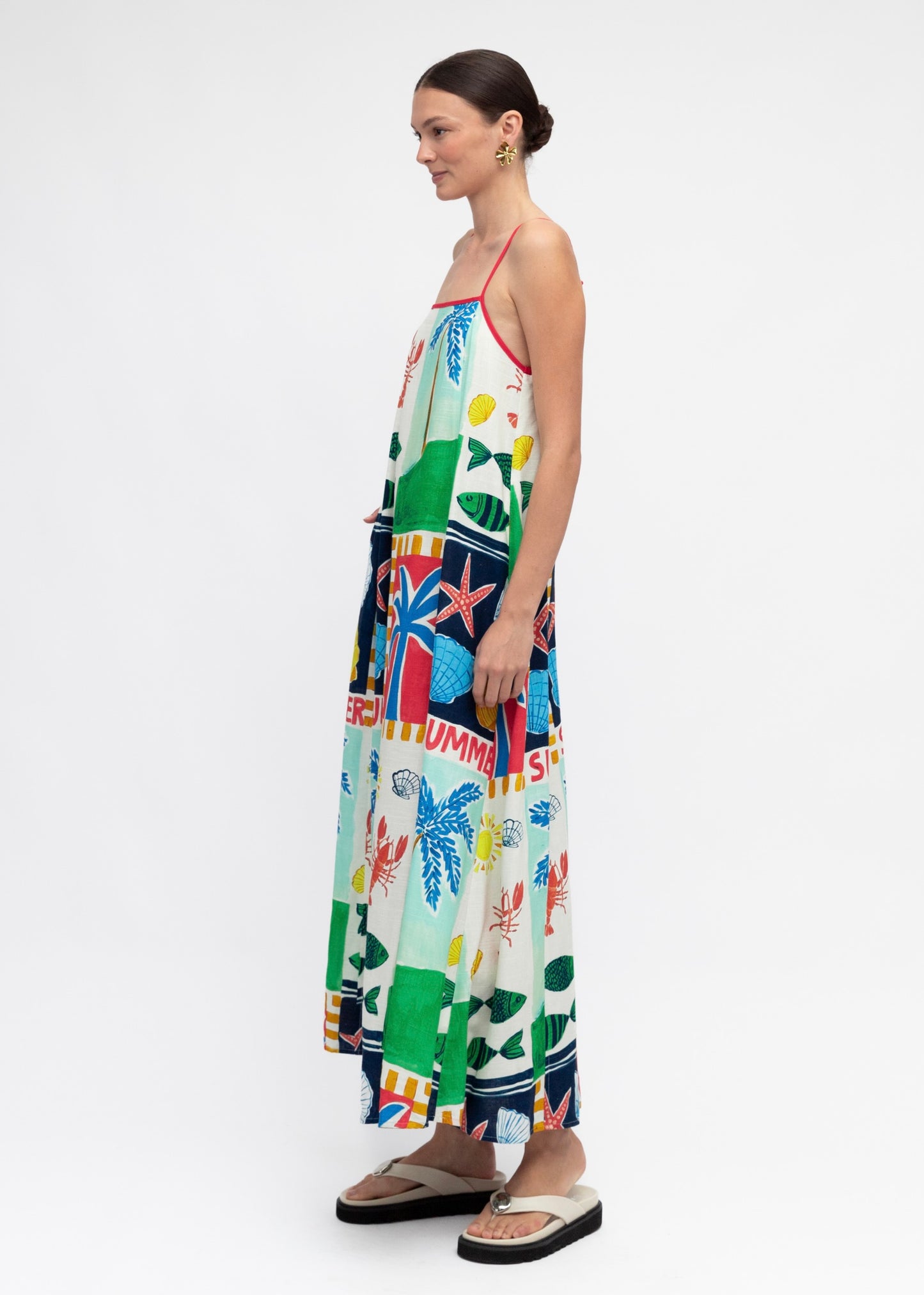 Soleil Summer Midi Dress