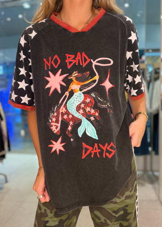 No Bad Days Tee | Black