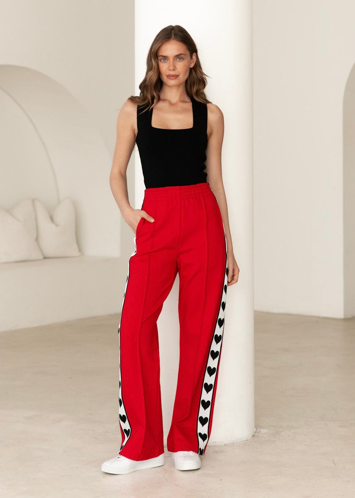 Sunna Plain Top | Black