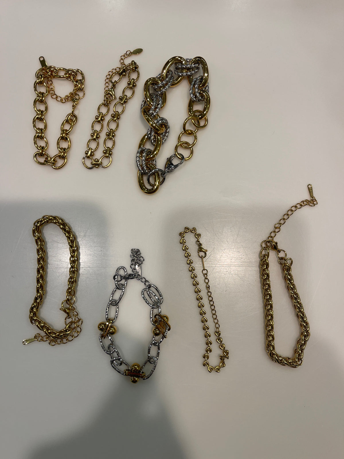 Gold Charm Bracelet
