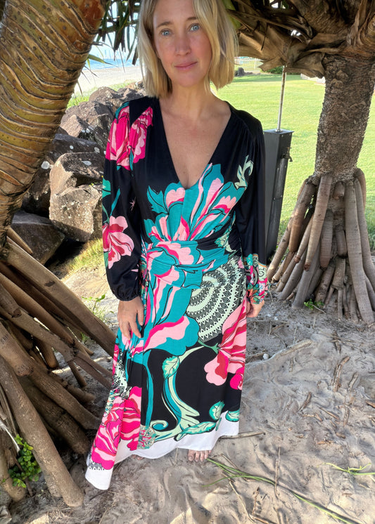 Uptown Empire Maxi Dress