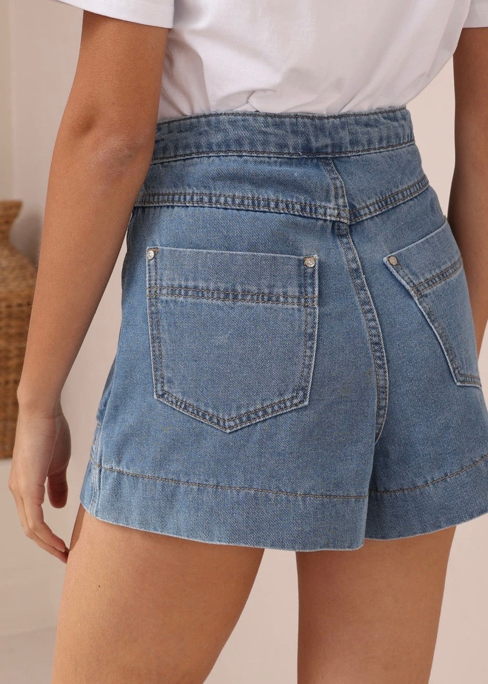 Denim Shorts - Dark Blue