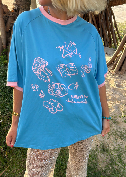 Leisure Club| Blue/ Pink