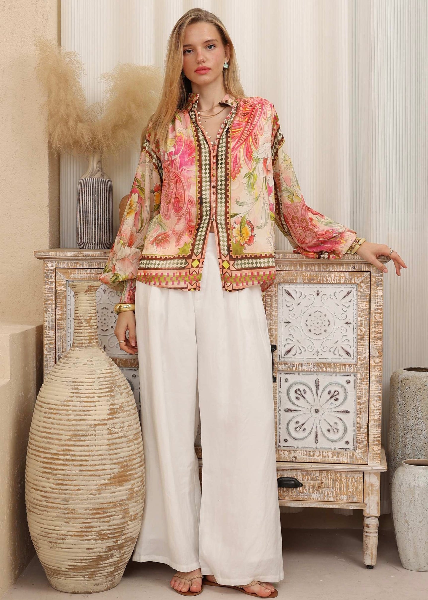 Winter Sun Top | pink