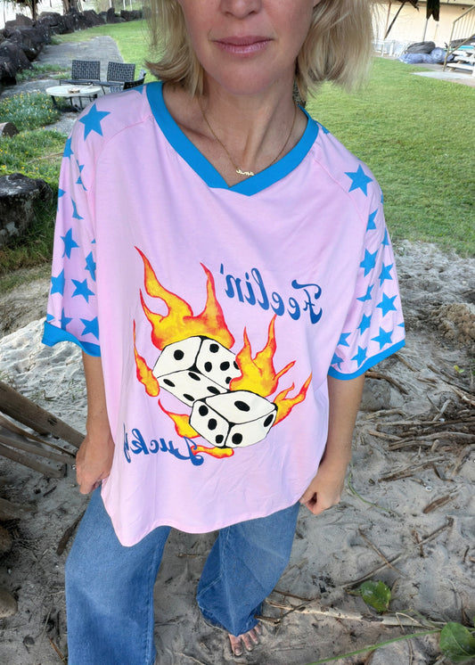 Feelin’ Lucky Tee | Pink