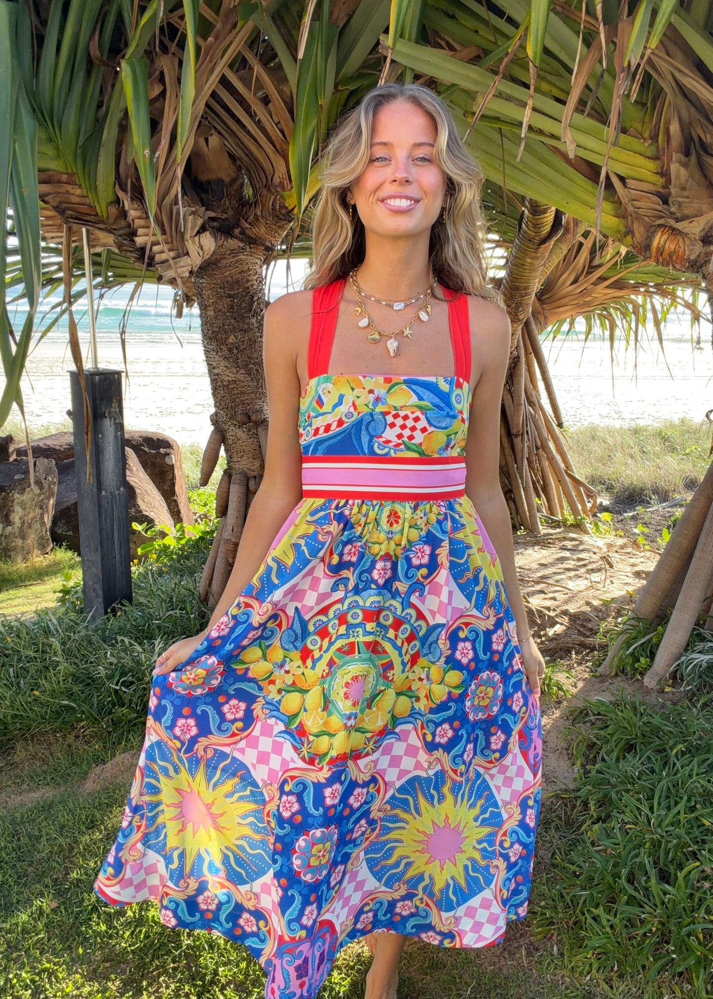 Summer Sicily Midi Dress