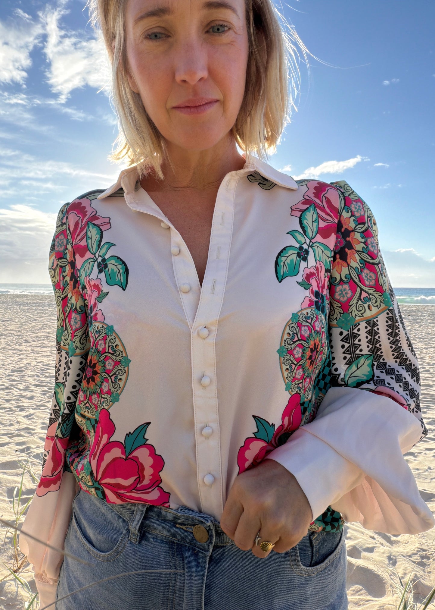 Uptown Empire Blouse