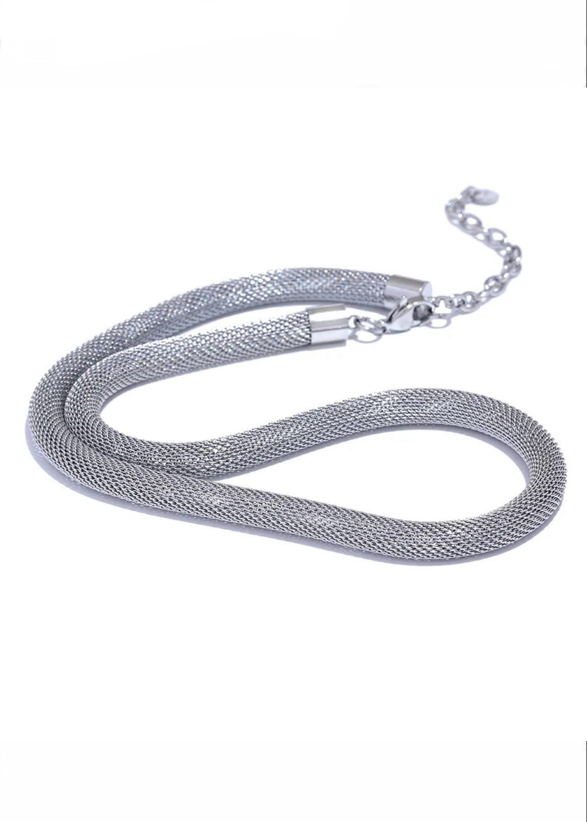 Monaco Silver Necklace