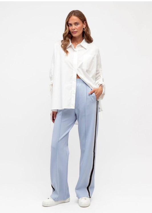 Luxe Track Pants | Ice Blue