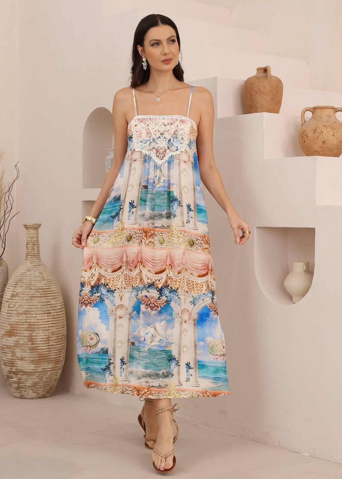Byron Dress - Ocean