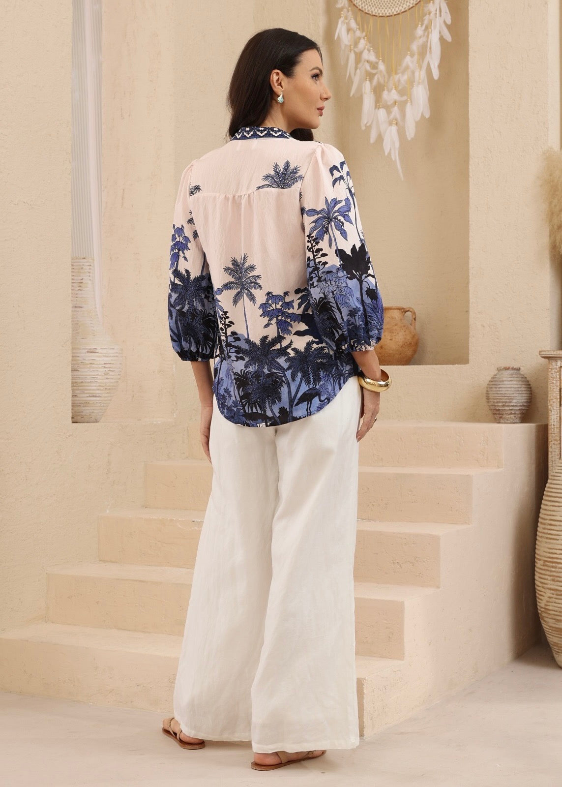 Paradise Top - Pink Blue