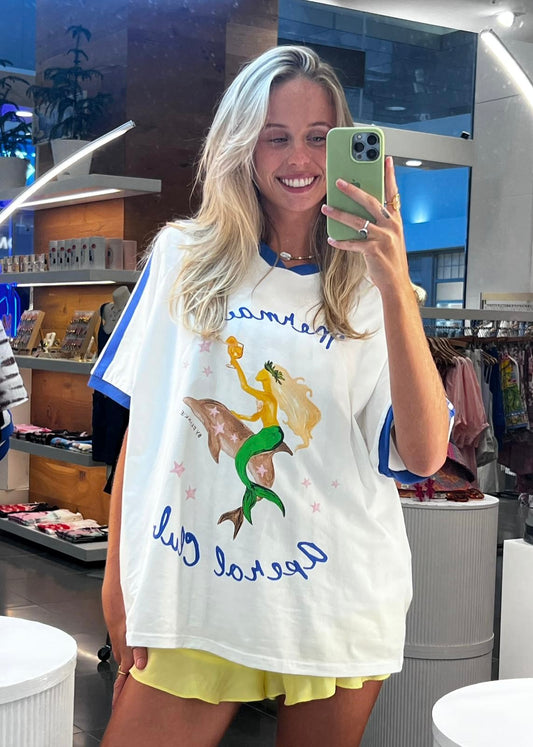 Mermaid Aperol Club T-shirt | White