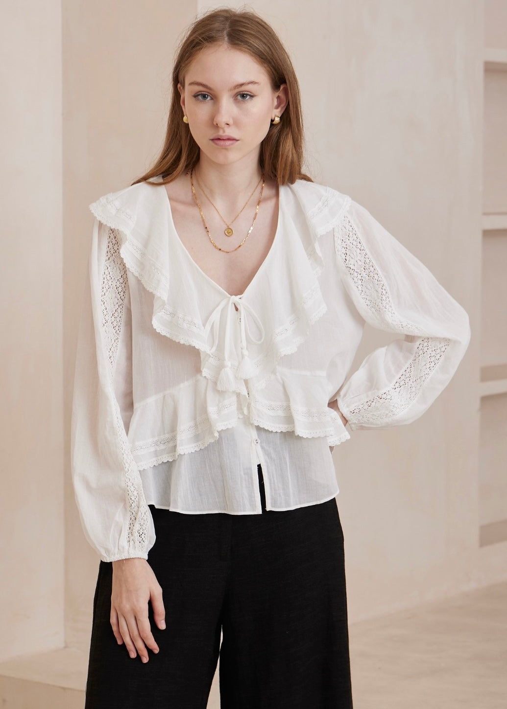 Frill Shirt