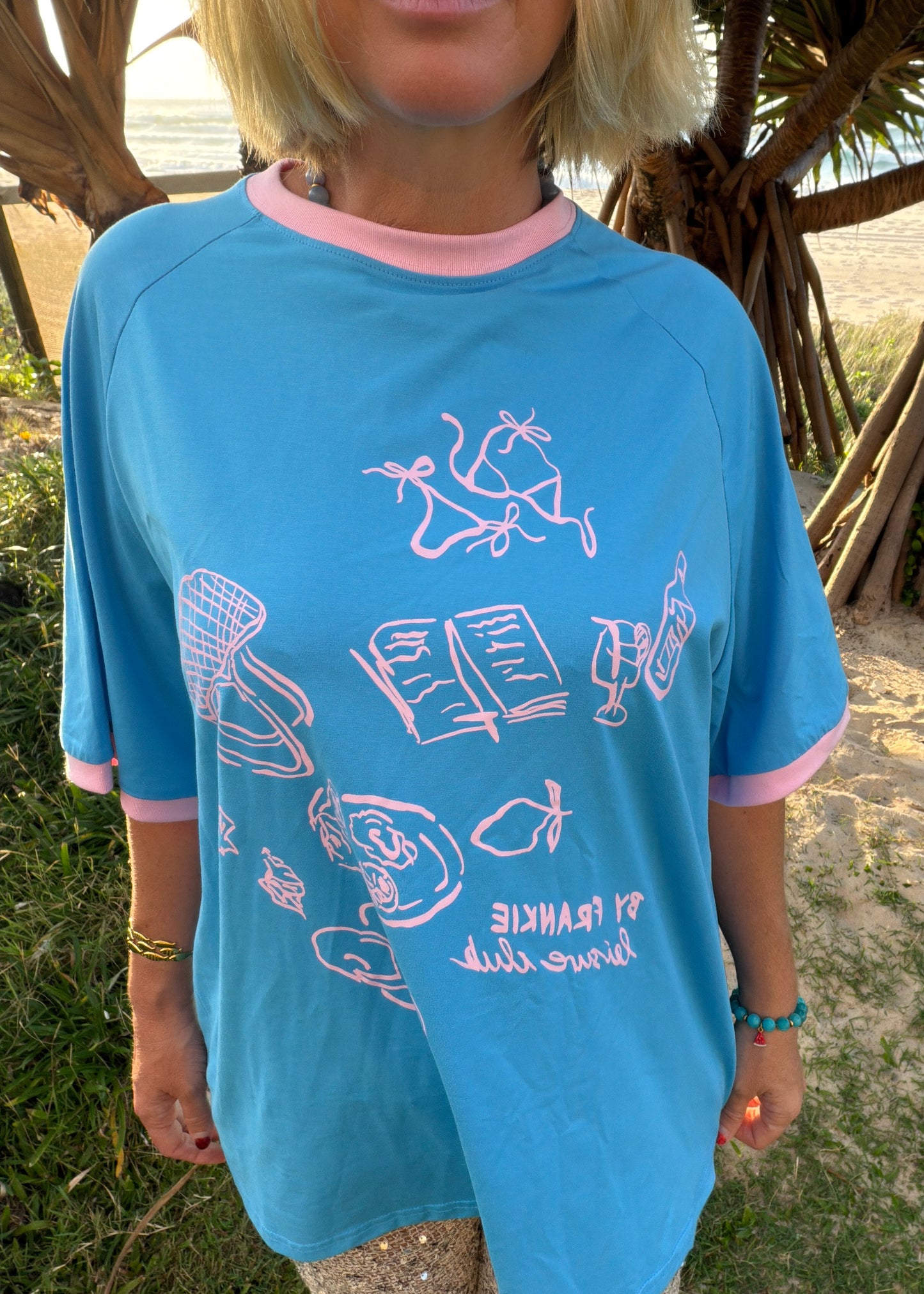 Leisure Club| Blue/ Pink