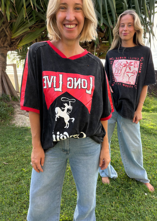 Long Live Cowgirls Oversized Tee|