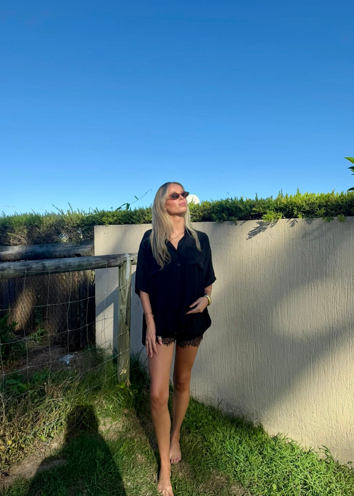 Lace Shorts | Black