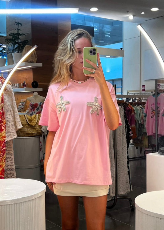 Starfish Tee | Pink