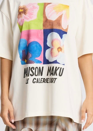 The Gallerie Oversized T-shirt | Ecru White
