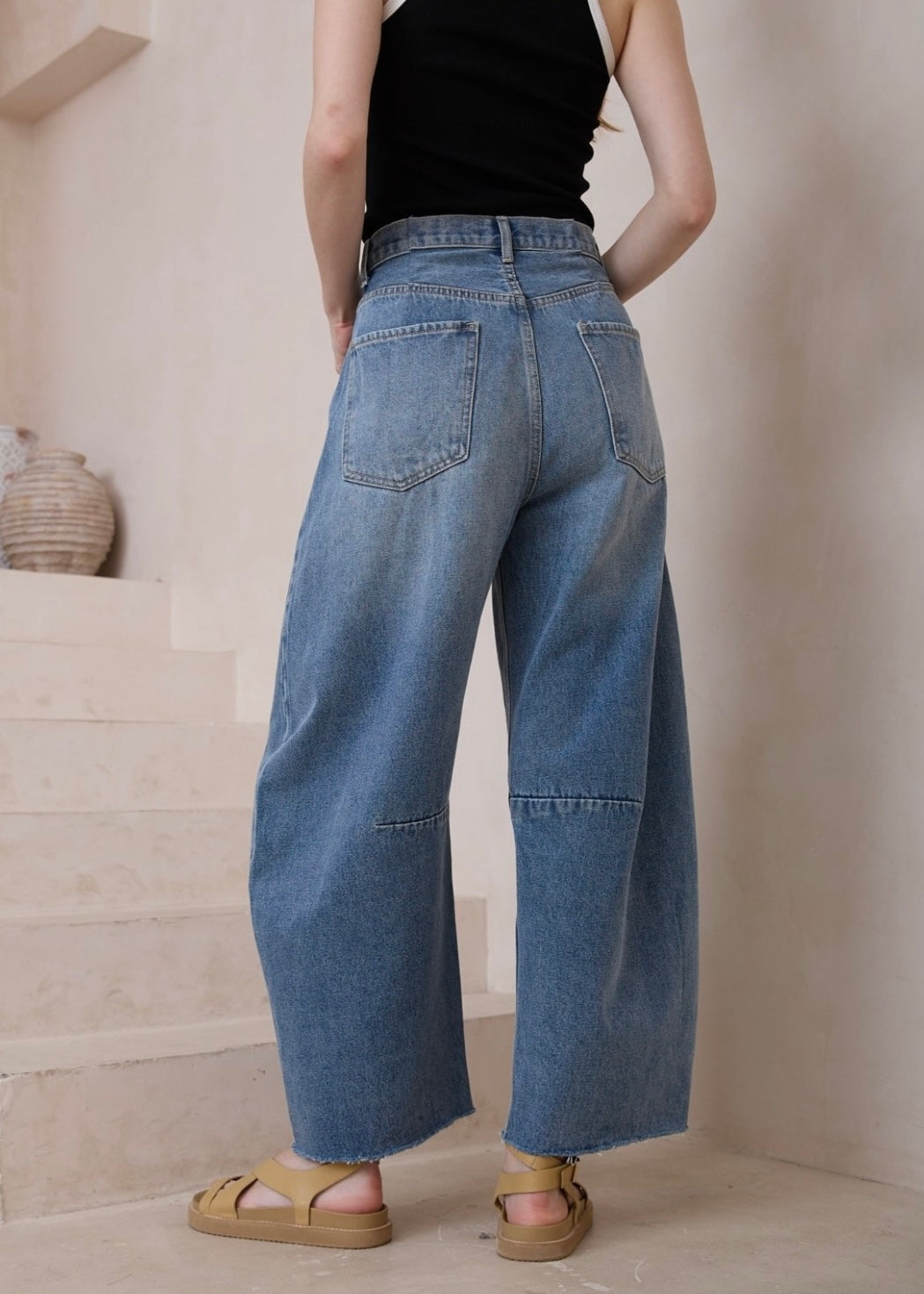 Barrel Jeans | Denim