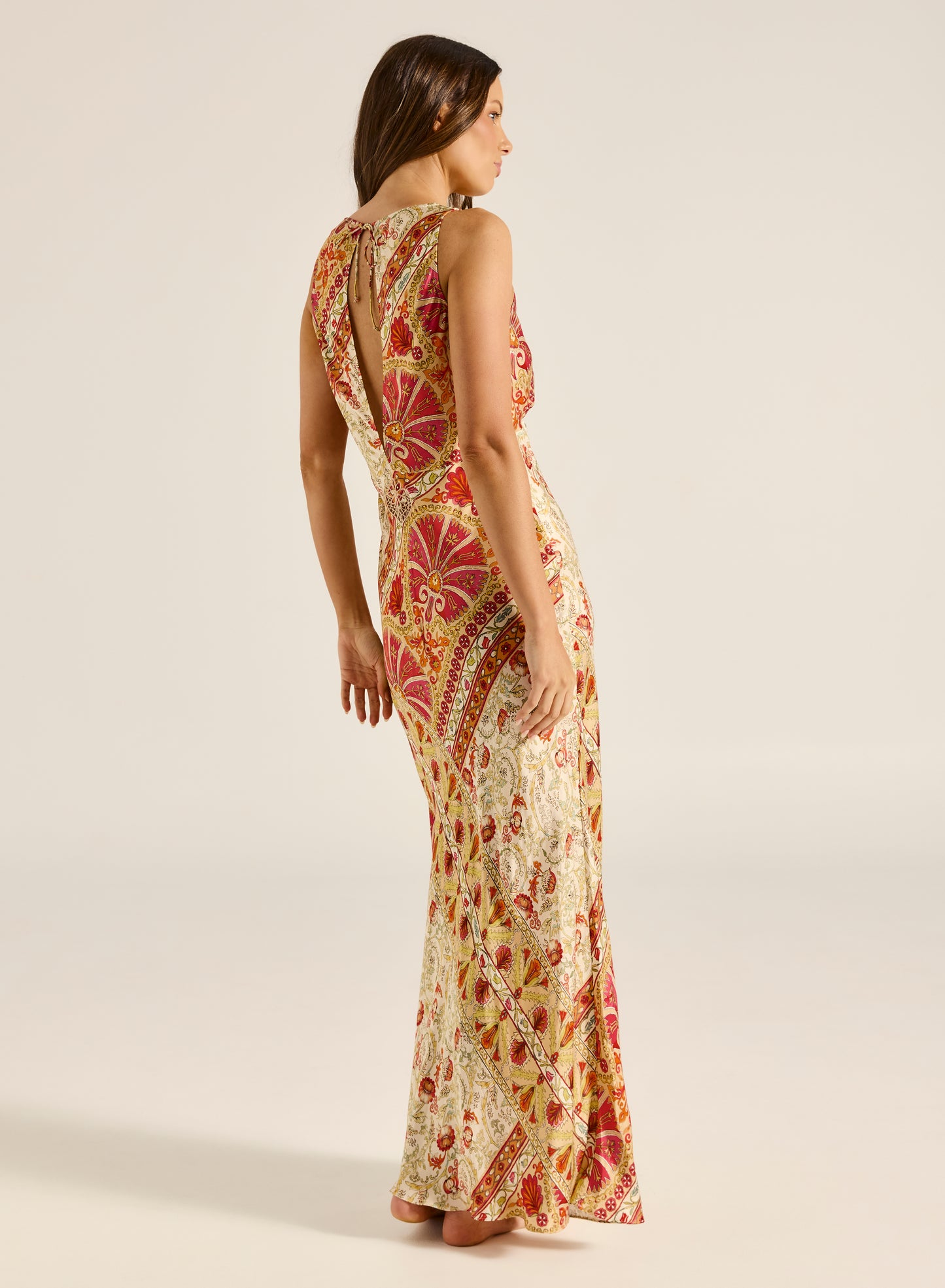 Rosselini Ophelia Maxi Dress| Rose Floral